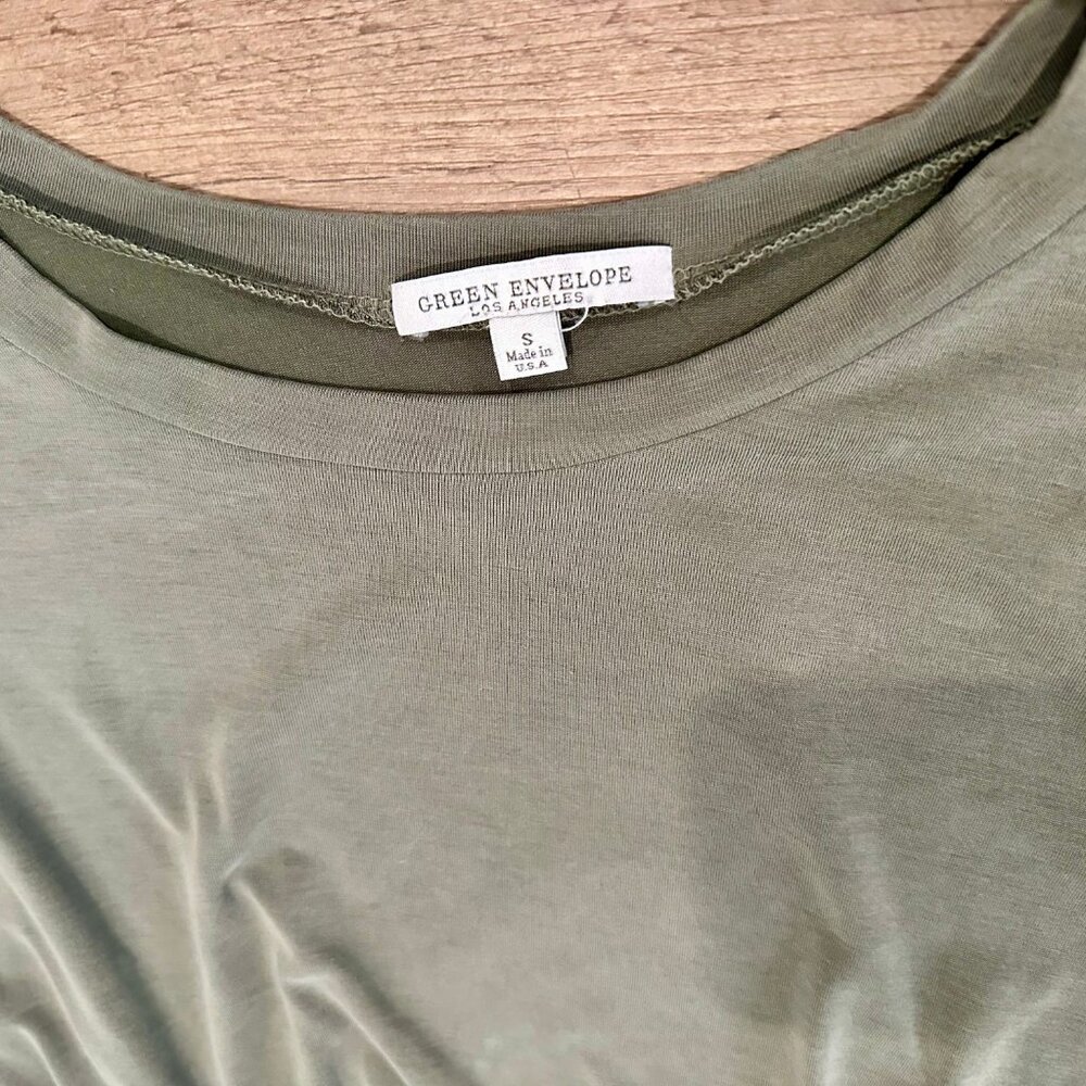 Buttery Soft Green shirt - Picture 3 of 3